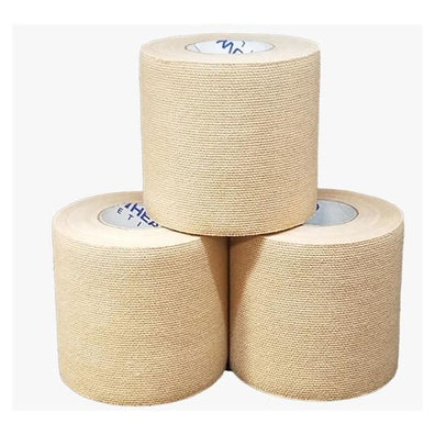 Tape Athletic ThinFlex Cotton/Polyester 3"x7.5yd Cohesive Beige 16/Ca